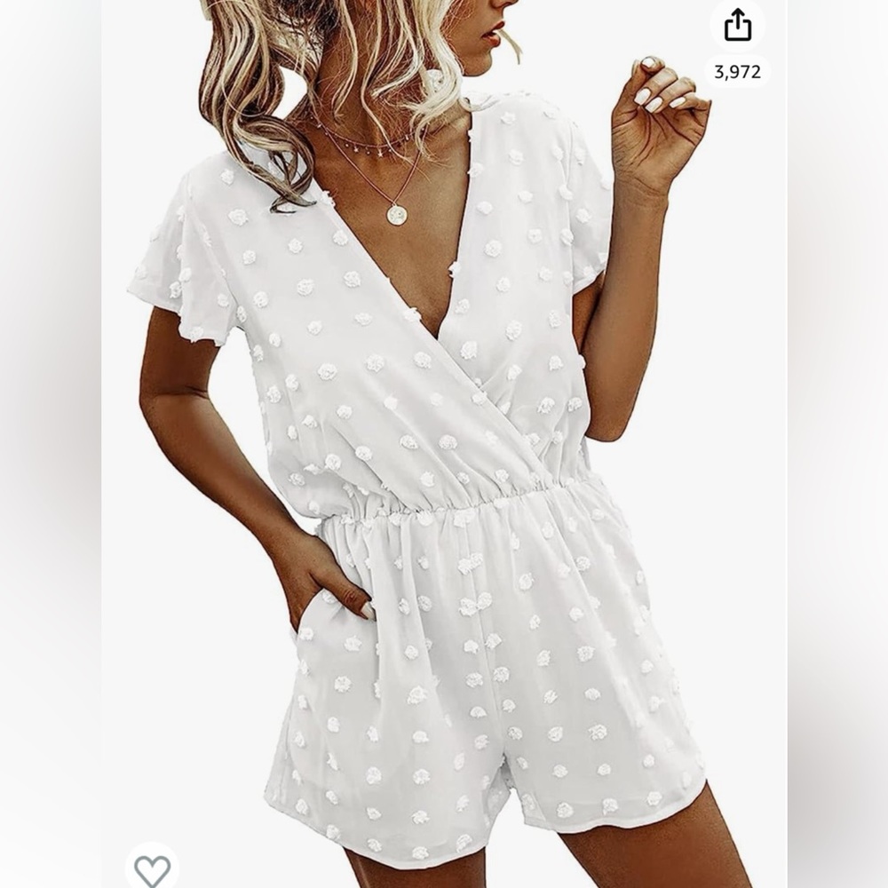 White Romper